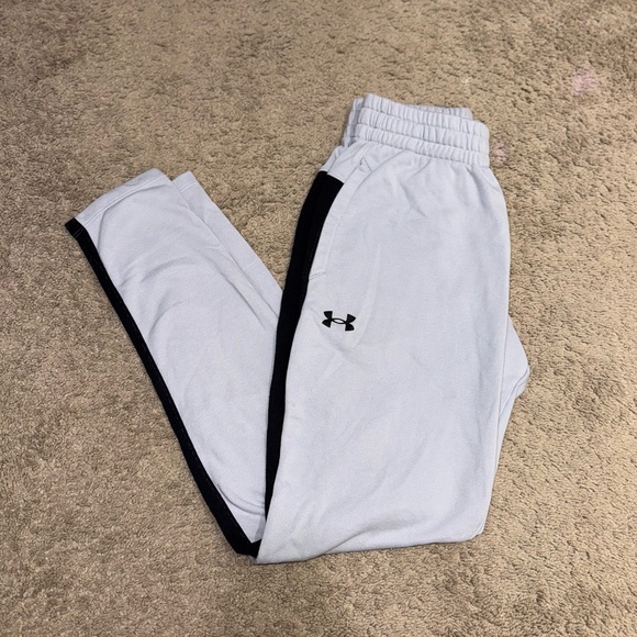 Under Armour Gray/Black Athletic Joggers - Picture 2 of 4